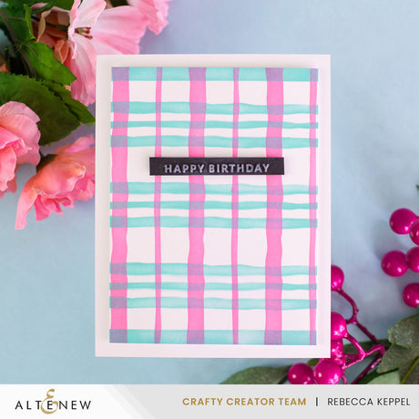 Altenew Mini Sentiments 3D Embossing folder