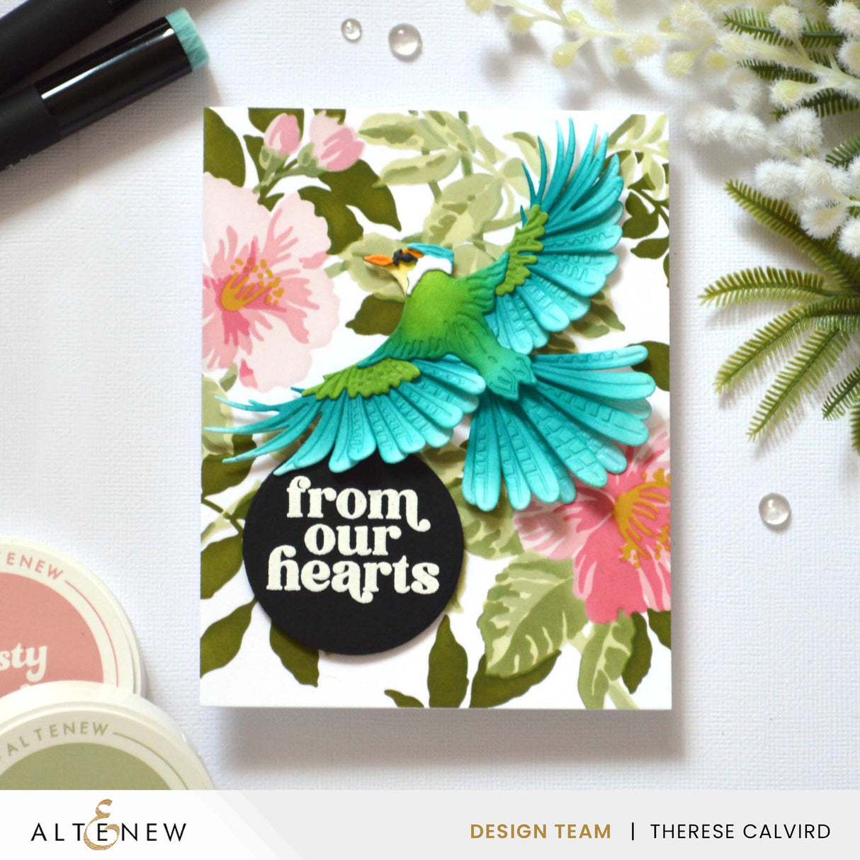 Altenew Creative Cuts: Feathered Beauty Layering Die Set