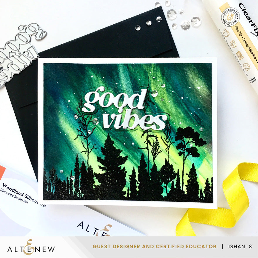 Altenew Woodland Silhouette Stamp Set