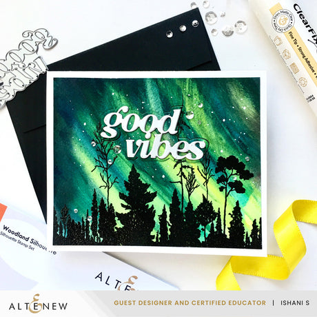 Altenew Woodland Silhouette Stamp Set