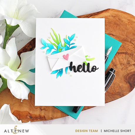 Altenew Scripted Sentiments Die Set