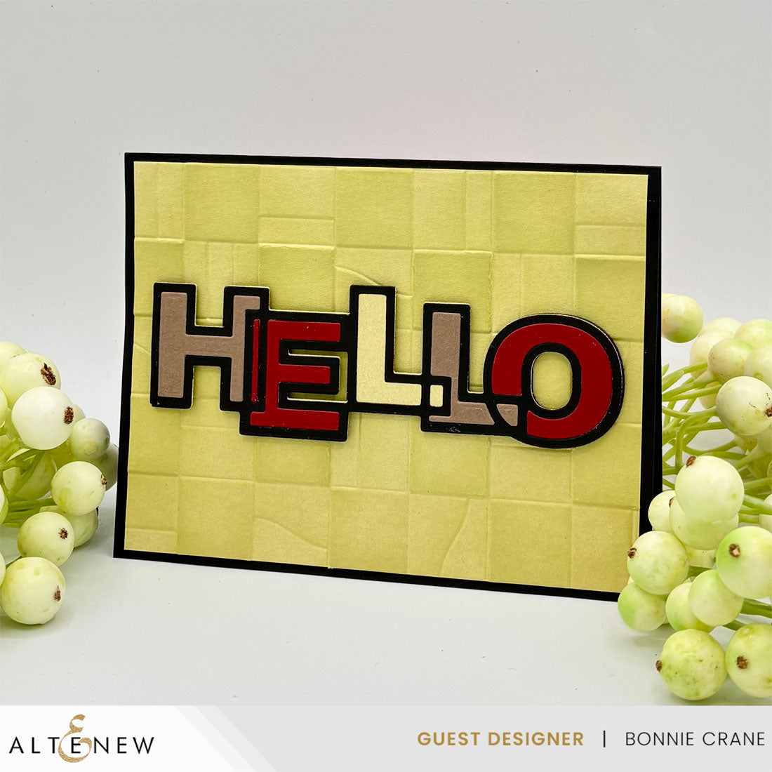 Altenew Paper Rhythm 3D Embossing Folder