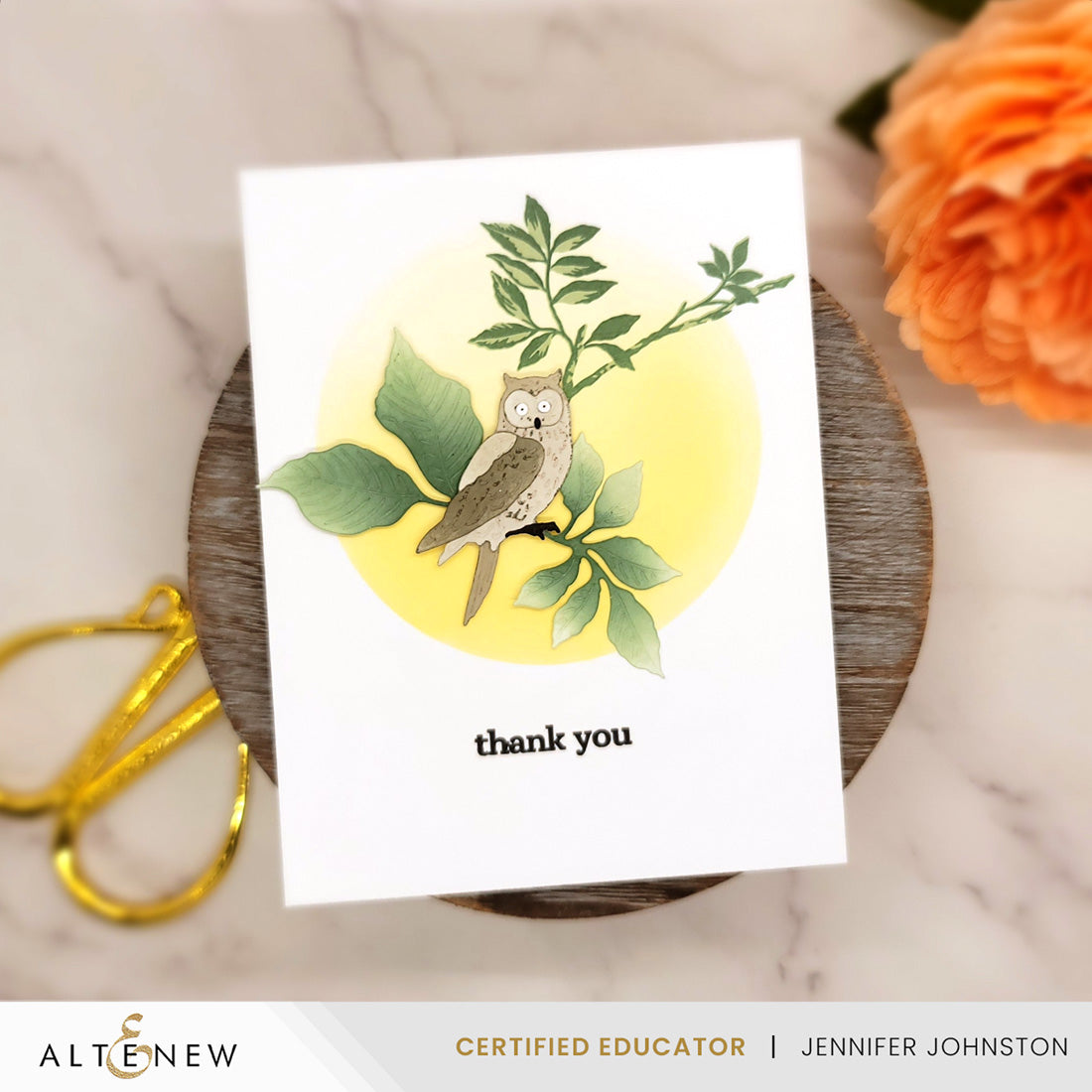 Altenew Mini Delight: Woodland Wisdom Stamp & Layering Die Set