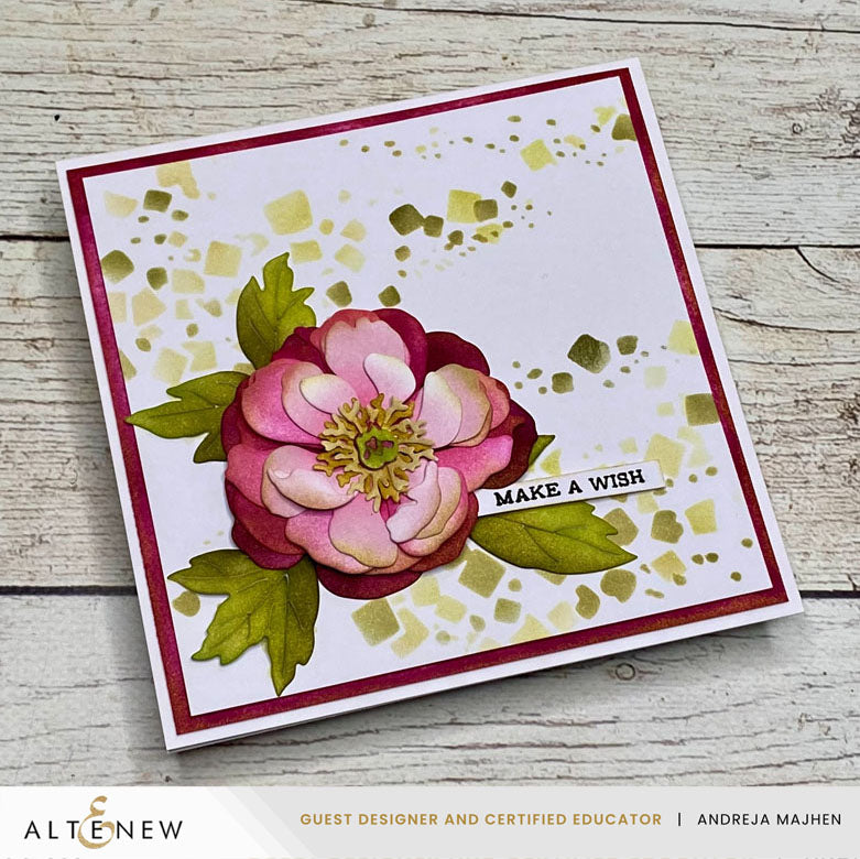 Altenew Craft-A-Flower: Coral Charm Peony Layering Die Set