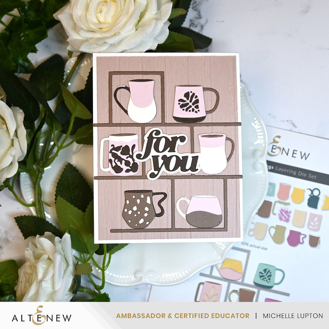 Altenew My Favorite Mugs Layering Die Set