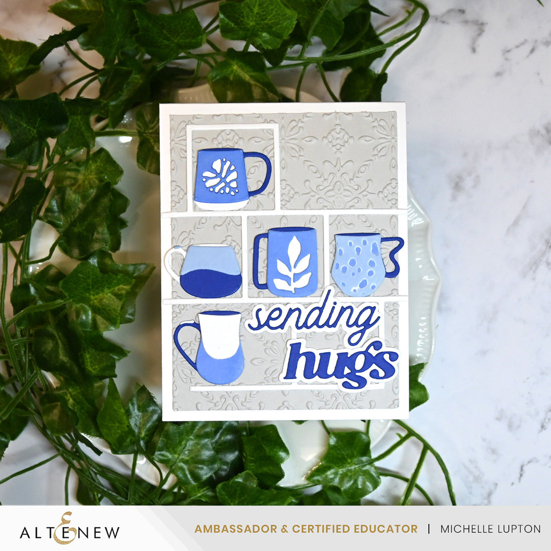 Altenew Warm & Cozy Sentiments Die Set