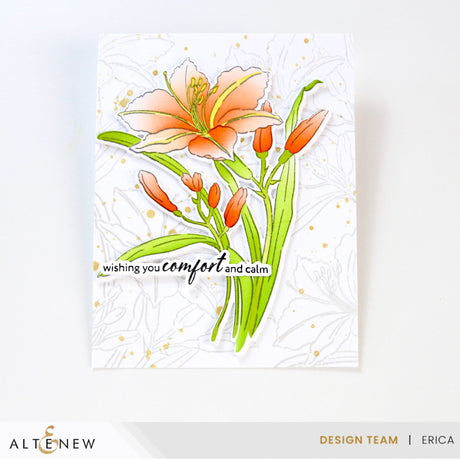 Altenew Build-A-Garden: Leaning Lily
