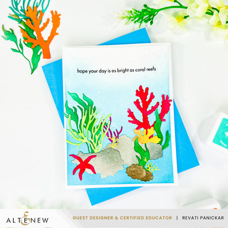 Altenew Creative Cuts: Zero-Waste Beneath the Blue Die Set