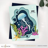 Altenew Creative Cuts: Zero-Waste Beneath the Blue Die Set