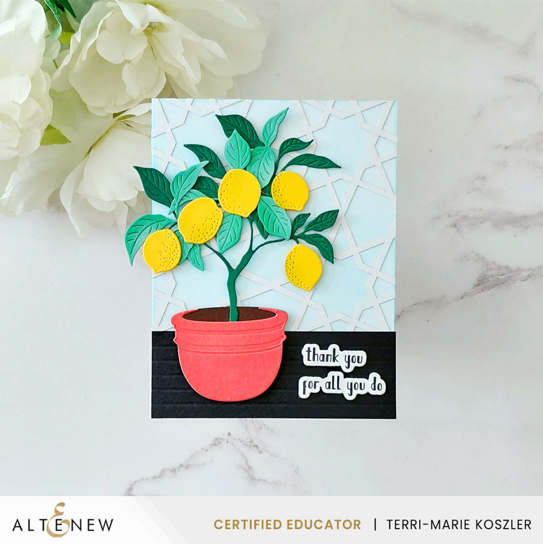 Altenew Creative Cuts: Lemon Tree Layering Die Set - ALT11515