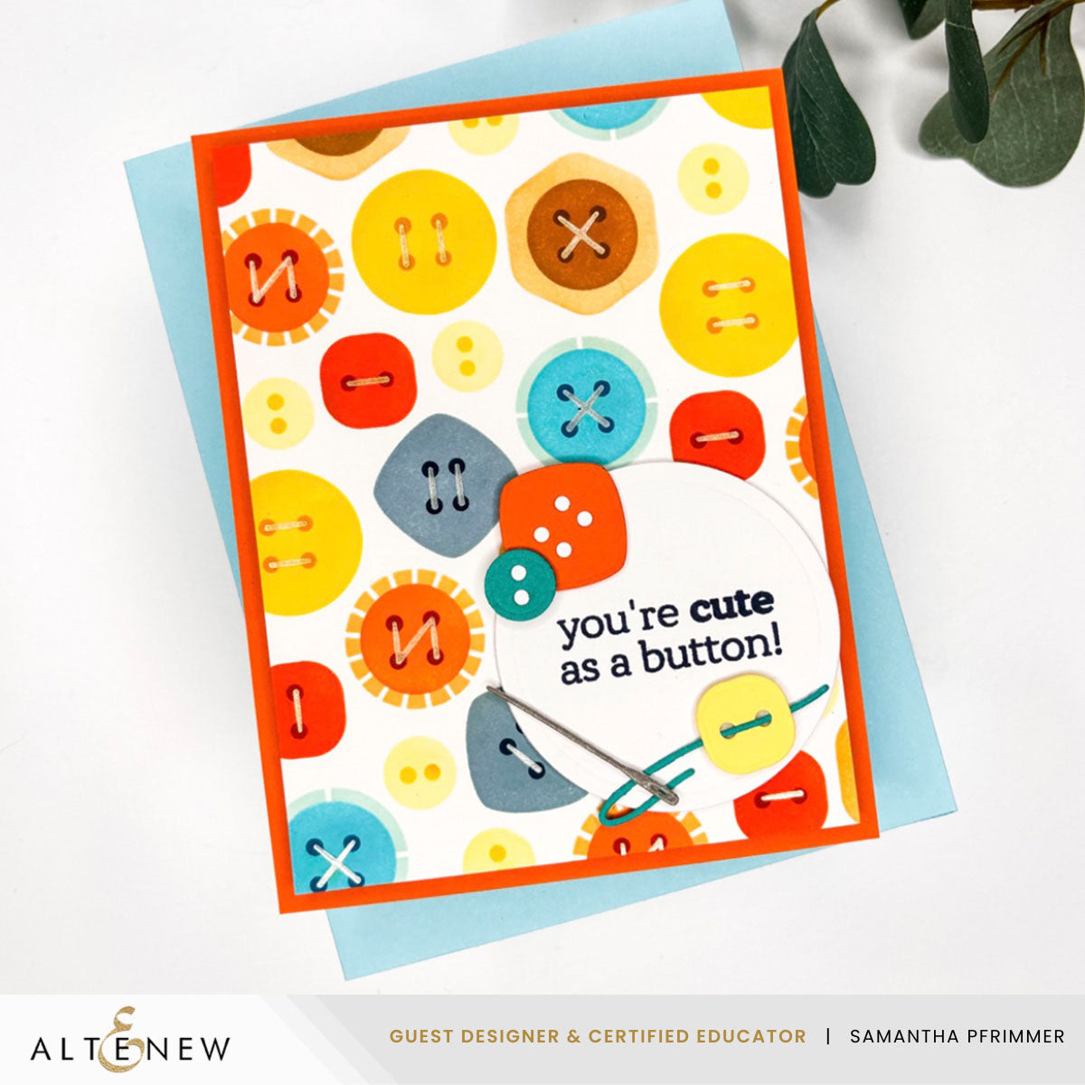 Altenew Craft Your Life Project Kit: Stitched With Love & Add-On Die Bundle
