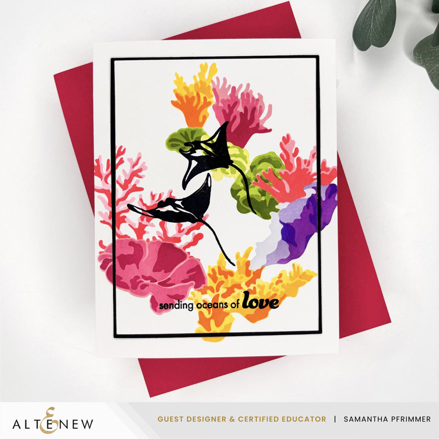 Altenew Craft Your Life Project Kit: Coral Reef Wonders