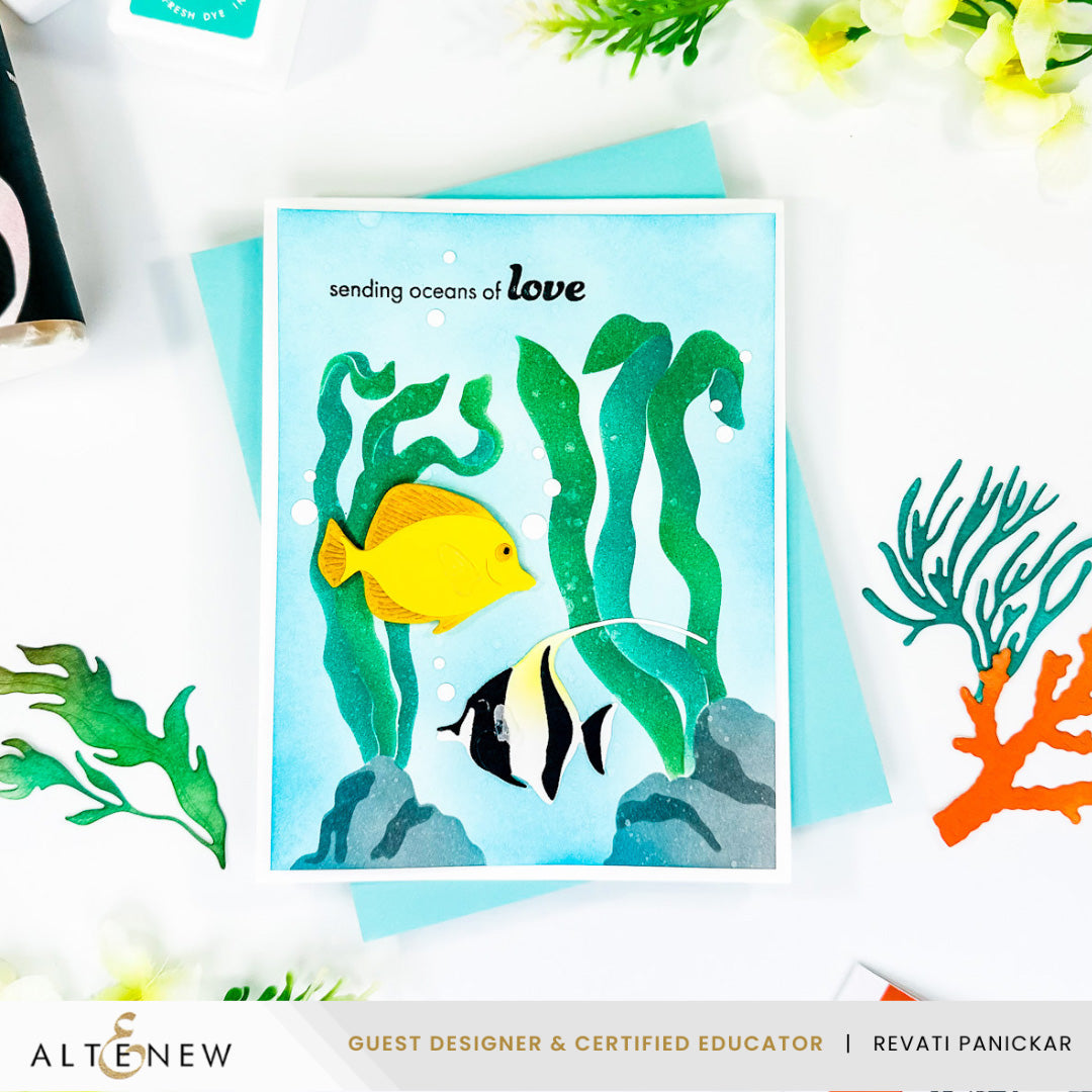 Altenew Craft Your Life Project Kit: Coral Reef Wonders