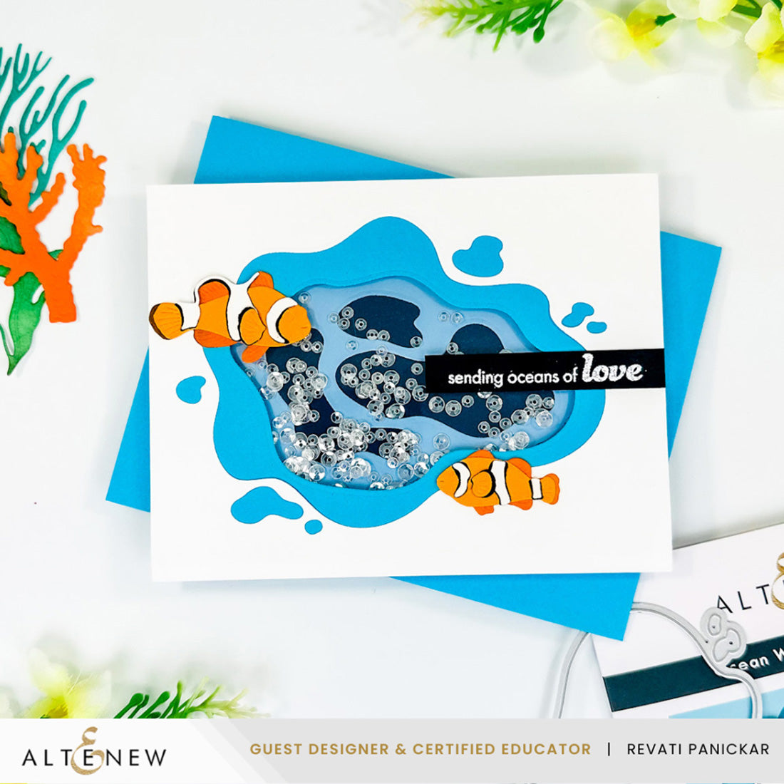 Altenew Craft Your Life Project Kit: Coral Reef Wonders