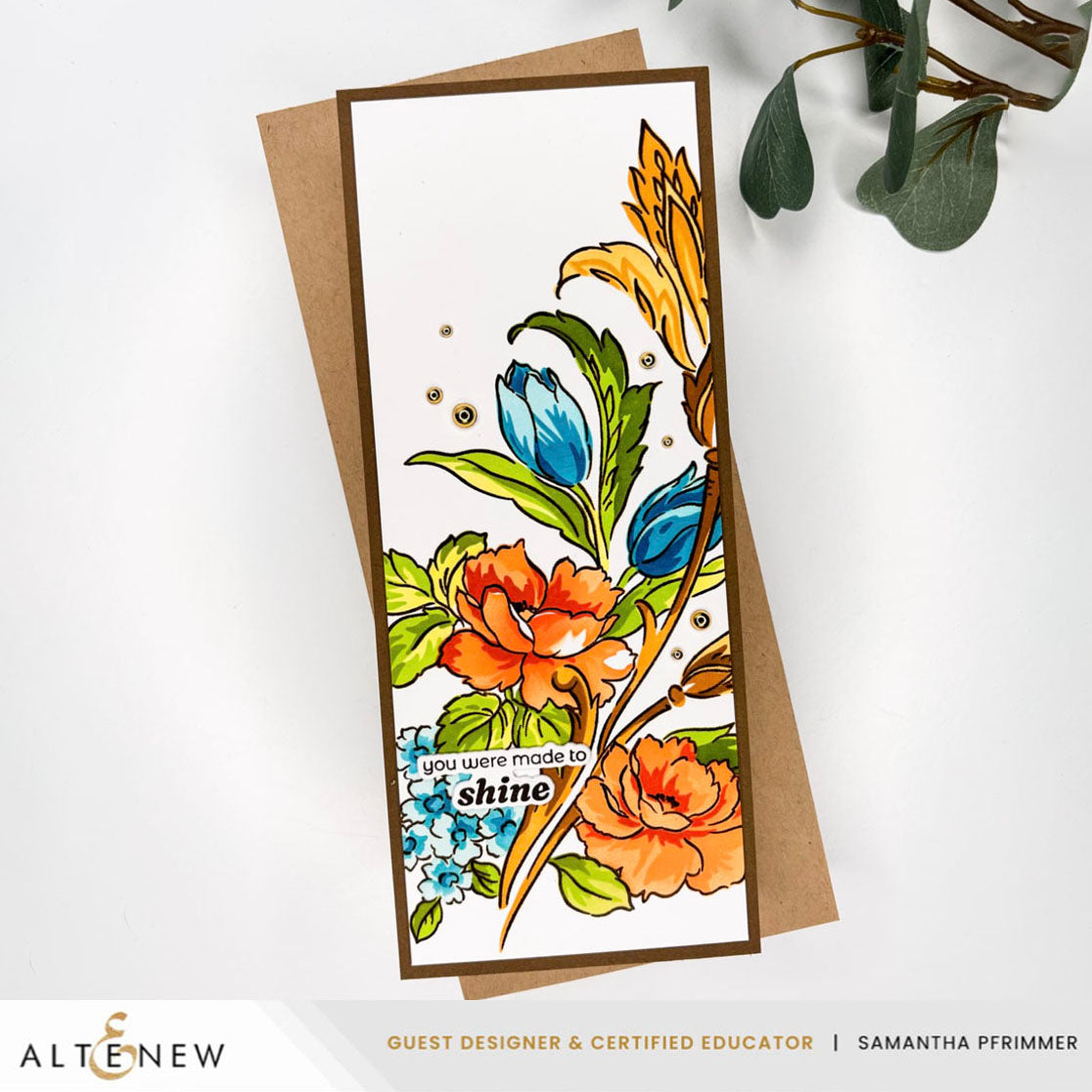 Altenew Build-A-Garden: Flourished Flora & Add-On Die Bundle