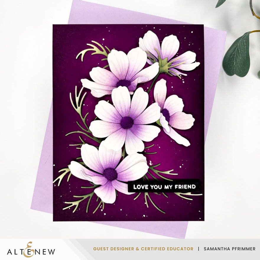 Altenew Craft-A-Flower: Garden Cosmos Layering Die Set