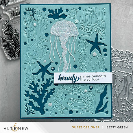 Altenew Creative Cuts: Zero-Waste Beneath the Blue Die Set
