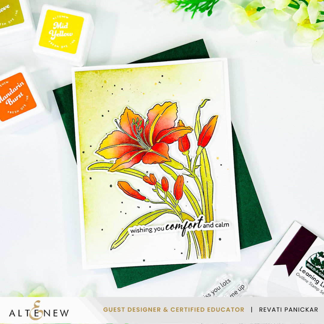 Altenew Build-A-Garden: Leaning Lily