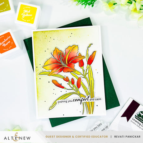 Altenew Build-A-Garden: Leaning Lily
