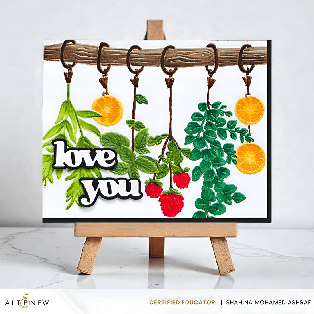 Altenew Love, Preserved 3D Embossing Folder
