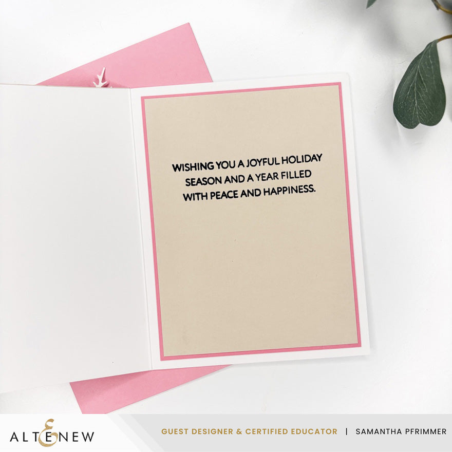 Altenew Holiday Messages Stamp Set