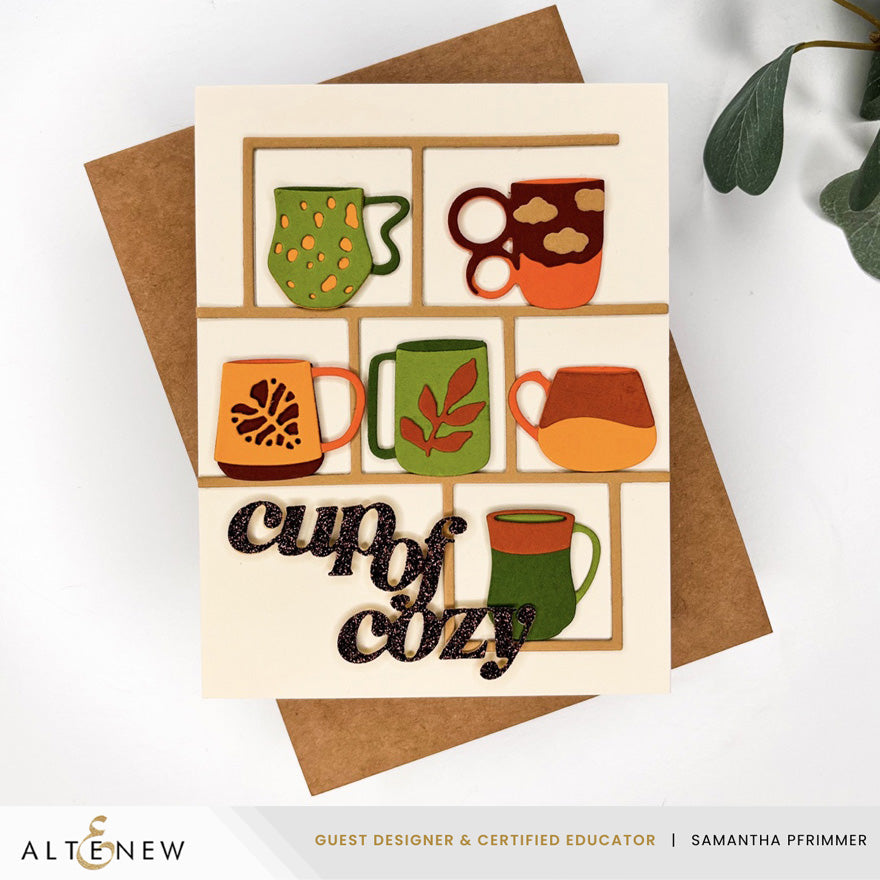 Altenew Warm & Cozy Sentiments Die Set