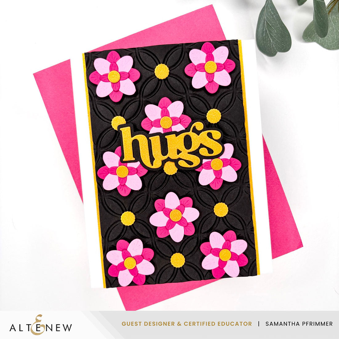 Altenew Botanical Rails 3D Embossing Folder
