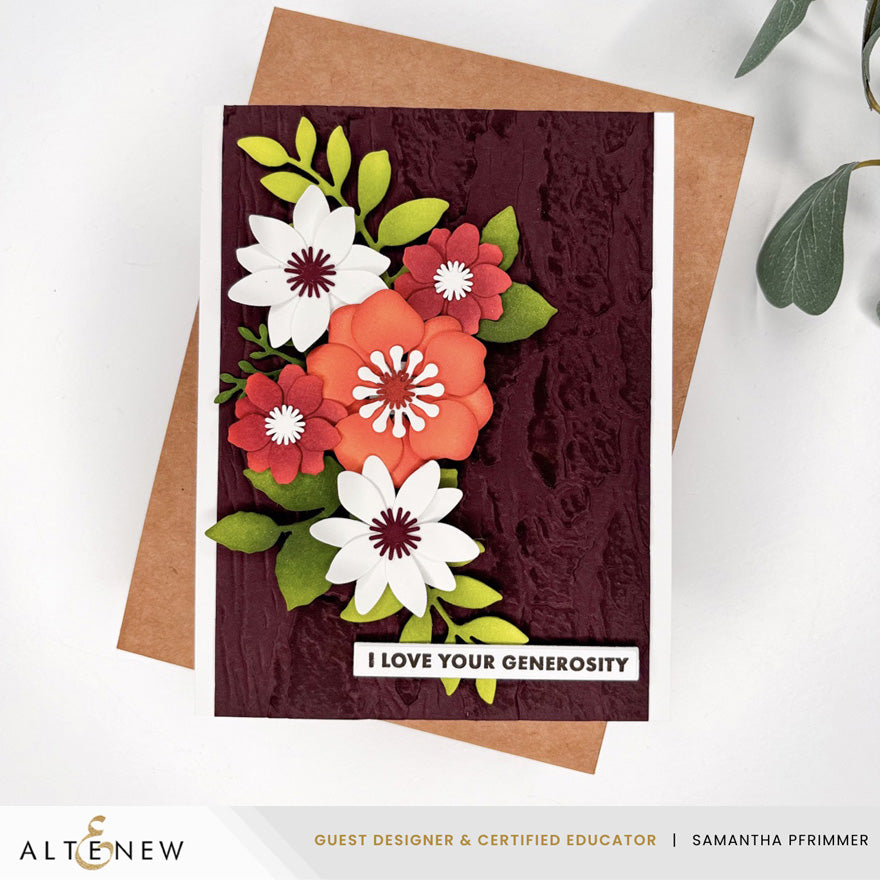 Altenew Weathered Bark 3D Embossing Folder