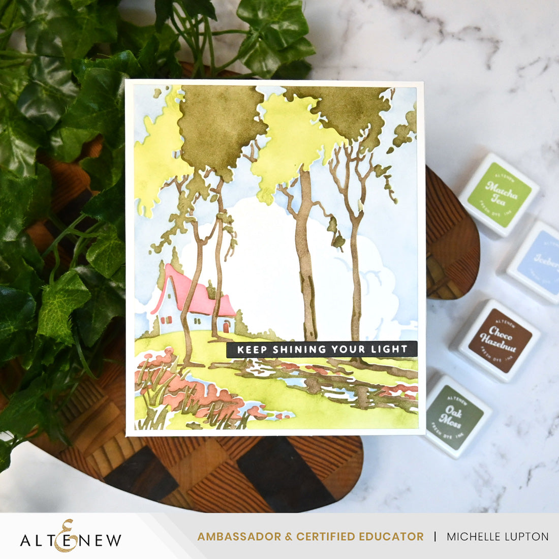 Altenew Stencil Art: Where Nature Meets Home Layering Stencil Set (6 in 1)