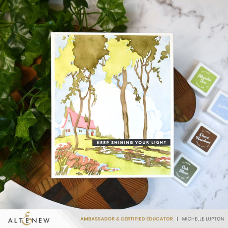 Altenew Stencil Art: Where Nature Meets Home Layering Stencil Set (6 in 1)