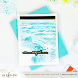 Altenew Whispering Waves 3D Embossing Folder