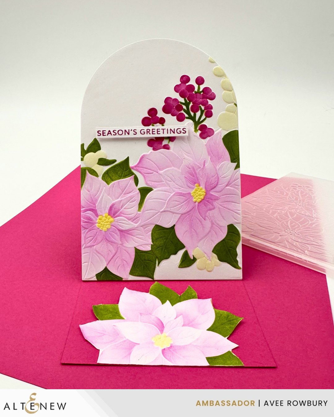 Altenew Winterberry Poinsettias - Complete Bundle