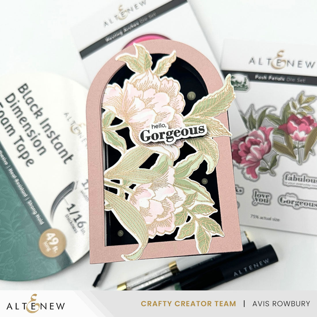 Altenew Build-A-Garden: Posh Petals