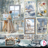 Ciao Bella An Artist Journey 12x12 Inch Paper Pad (12pcs) (CBPM092)