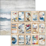 Ciao Bella An Artist Journey 12x12 Inch Patterns Pad (8pcs) (CBT092)