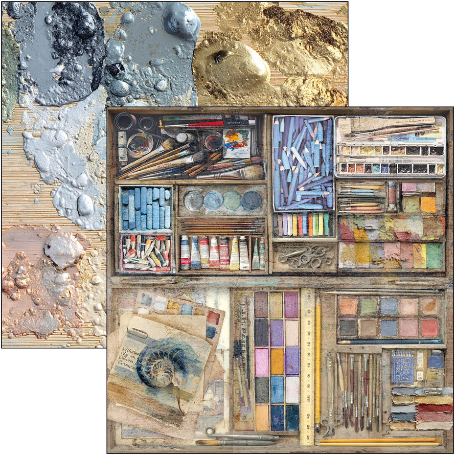 Ciao Bella An Artist Journey 12x12 Inch Patterns Pad (8pcs) (CBT092)