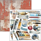 Ciao Bella An Artist Journey 6x6 Inch Fussy Cut Pad (24pcs) (CBQE092)