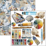 Ciao Bella An Artist Journey 6x6 Inch Fussy Cut Pad (24pcs) (CBQE092)