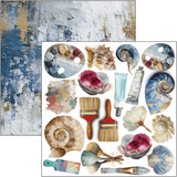 Ciao Bella An Artist Journey 6x6 Inch Fussy Cut Pad (24pcs) (CBQE092)