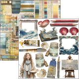 Ciao Bella An Artist Journey 6x6 Inch Fussy Cut Pad (24pcs) (CBQE092)