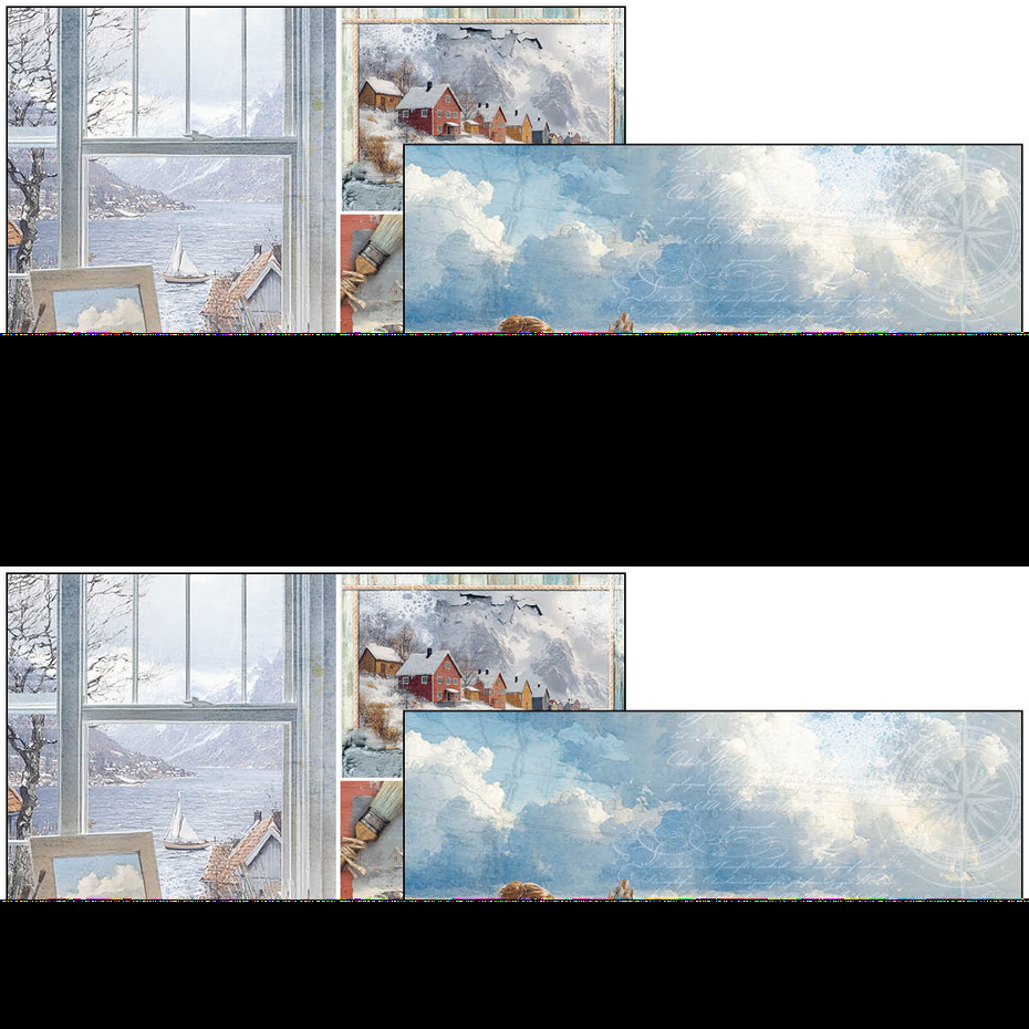 Ciao Bella An Artist Journey A4 Creative Pad (9pcs) (CBCL092)