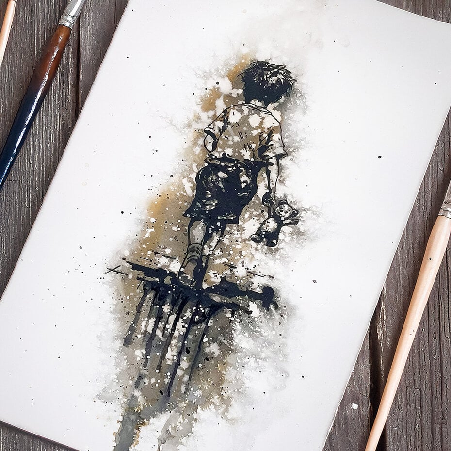 Katy Sue Designs Andy Skinner Pre Cut Rubber Stamp Set Let The Adventure Begin (07-0073-AS)