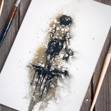 Katy Sue Designs Andy Skinner Pre Cut Rubber Stamp Set Let The Adventure Begin (07-0073-AS)