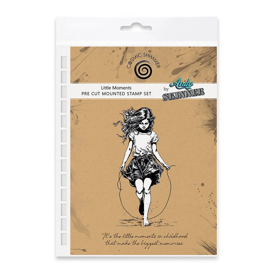 Katy Sue Designs Andy Skinner Pre Cut Rubber Stamp Set Little Moments (07-0075-AS)