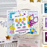 Pinkfresh Studio The Stitch Edit: Large Spool die/ Stencil Bundle