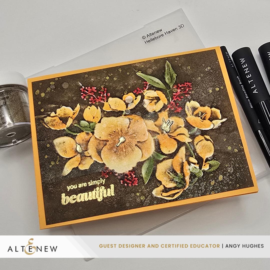 Altenew Hellebore Haven 3D Embossing Folder