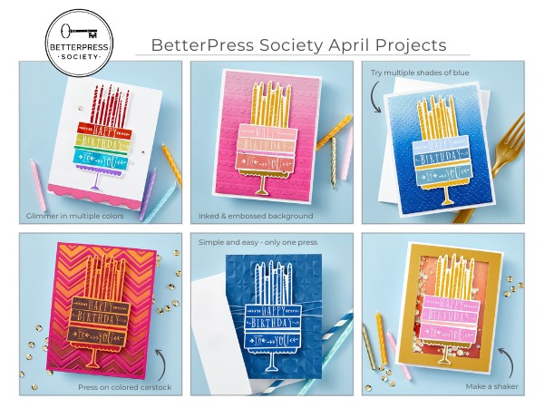 BetterPress Society Exclusive Plates from Spellbinders – Auzz