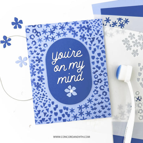 Concord & 9th Around the Garden Dies & Stencil Bundle