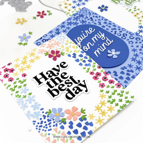 Concord & 9th Around the Garden Dies & Stencil Bundle