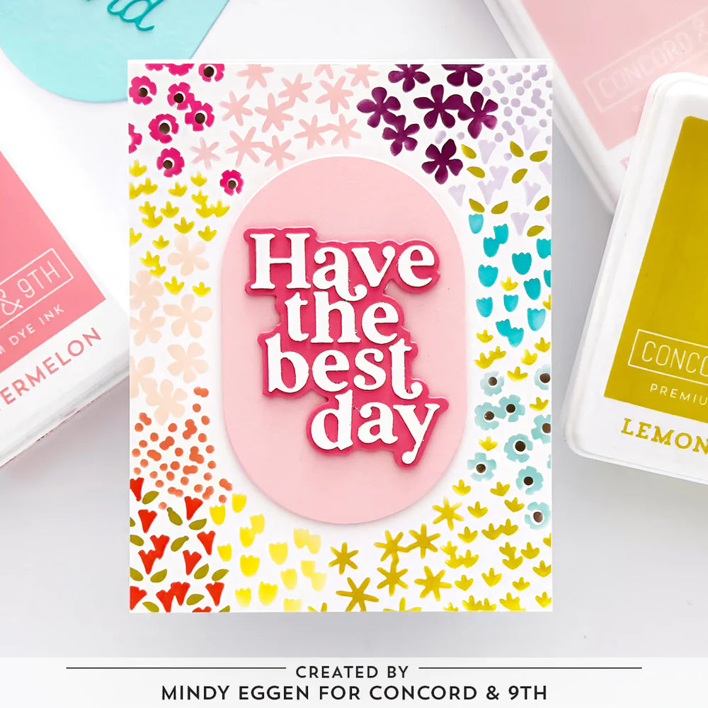 Concord & 9th Around the Garden Dies & Stencil Bundle